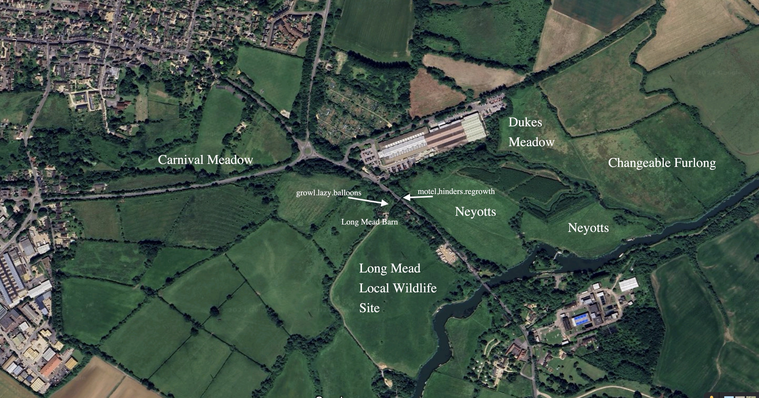 Meadows Map