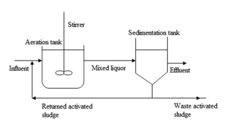 activated sludge schematic